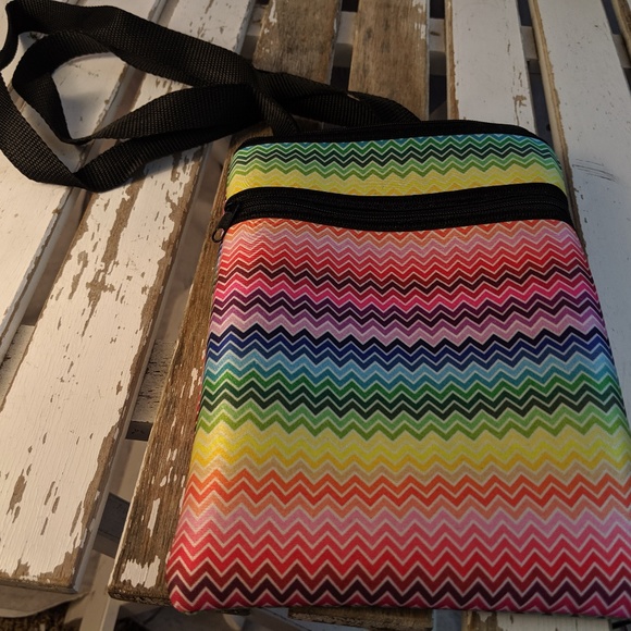Unbranded Handbags - Rainbow mini Purse handbags bag tote shoulder purp